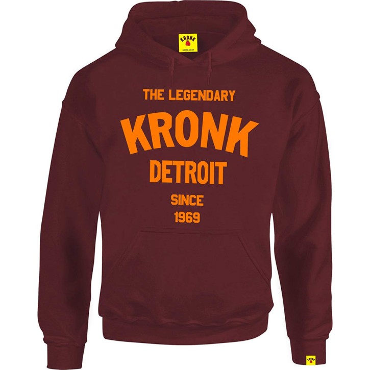 Kronk Legendary Detroit Since 69 Hoodie Maroon