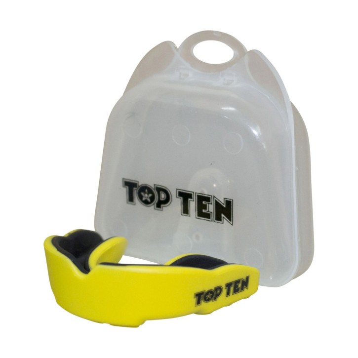 Top Ten Zahnschutz Combat TPR Yellow Black