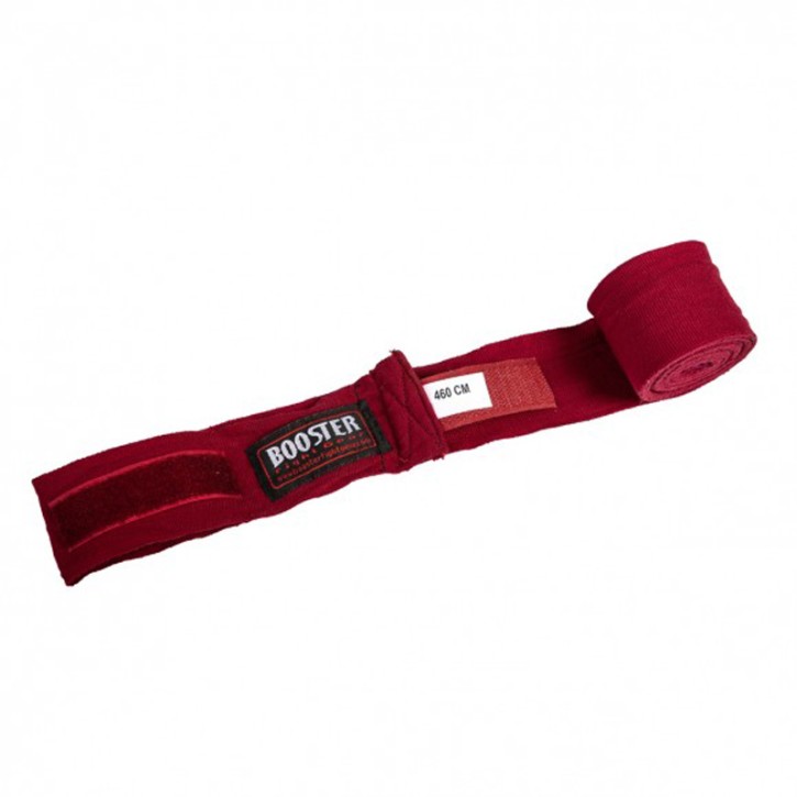 Booster boxing bandages semi-elastic 460cm Wine Red