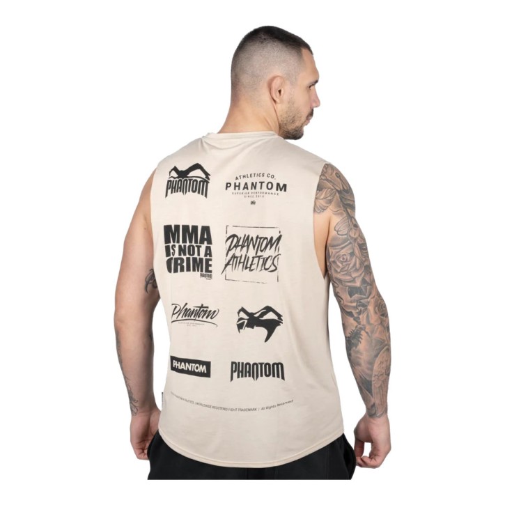 Phantom Athletics Sleevless Shirt Legend sand