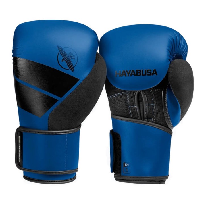 Hayabusa S4 Boxing Gloves Blue