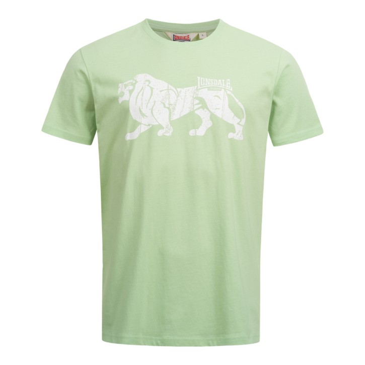 Lonsdale Endmoor T-Shirt Pastell Grün