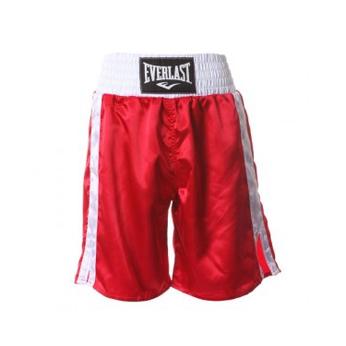 Sale Everlast Pro Boxing Trunks Red White 4413