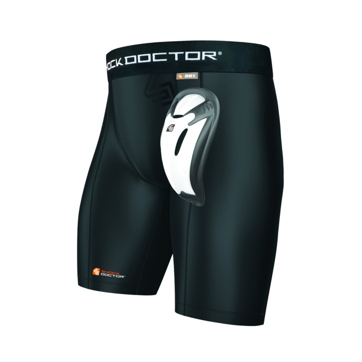 Shock Doctor 221 Compression Short with Bioflex Cup Men blac