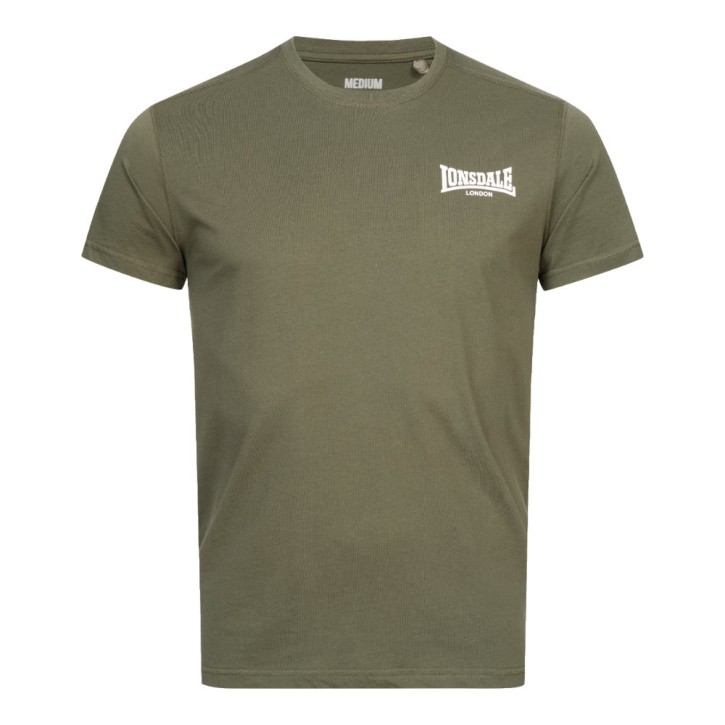 Lonsdale Elmdon SlimFit T-Shirt Olive Grün