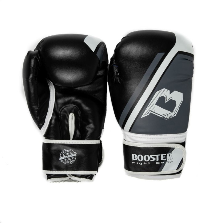 Booster BT Sparring V2 Boxing Gloves Black White Grey