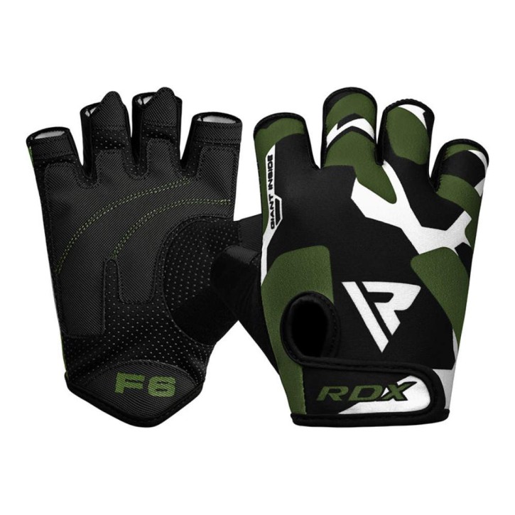 RDX F6 Training Gloves Camo Green