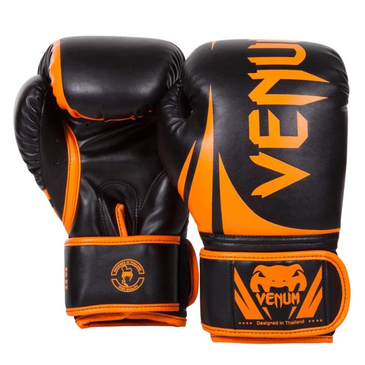 Abverkauf Venum Challenger 2.0 Boxing Gloves Neo Orange Black