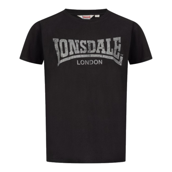 Lonsdale Thrumster Oversive T-Shirt Schwarz