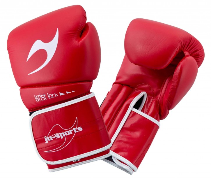 ju- Sports C16 Competitor Boxing Gloves PU 10 Oz Red