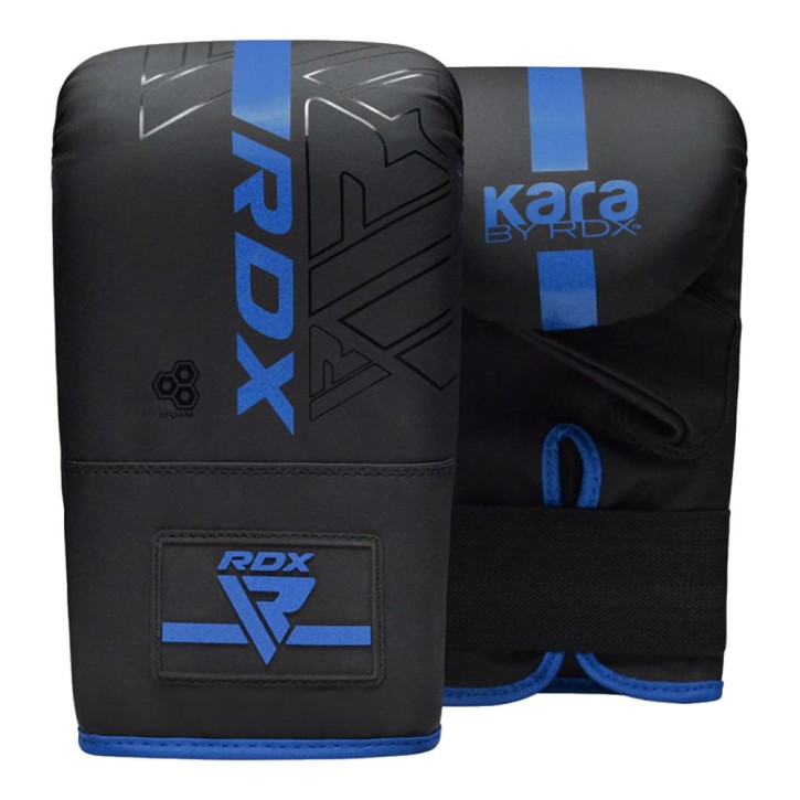 RDX Kara F6 Punching Bag Gloves Black Blue