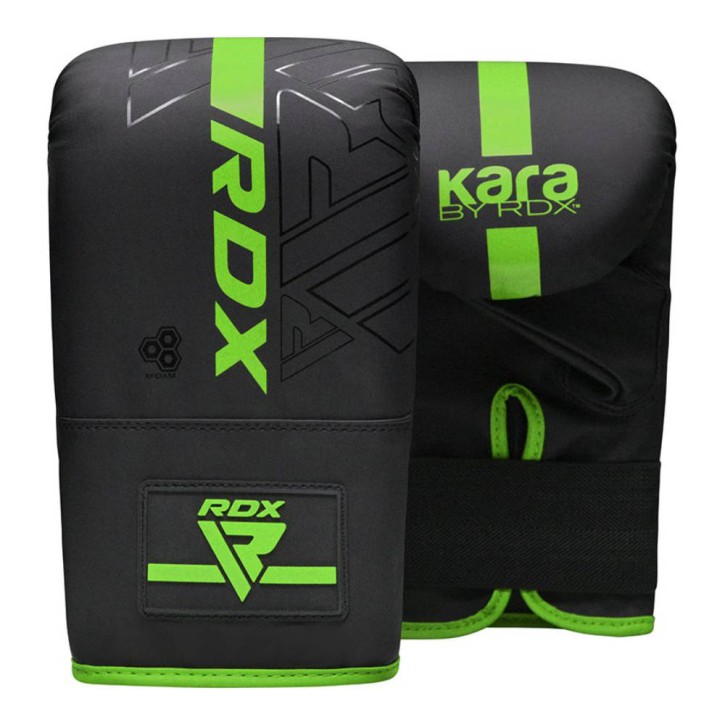 RDX Kara F6 Punching Bag Gloves Black Green