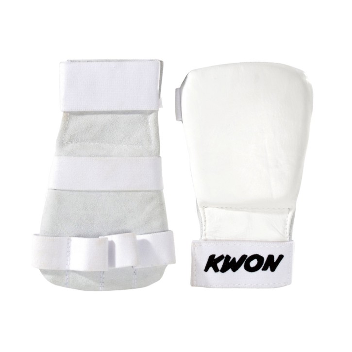 Kwon Competition Karate Hand Guards White