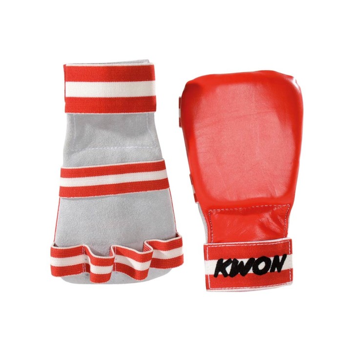 Kwon Competition Karate Handschützer Red