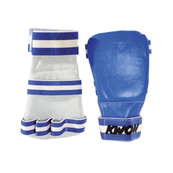 Kwon Competition Karate Handschützer Blue