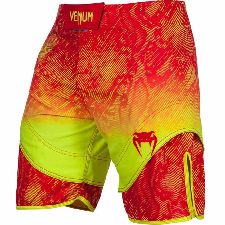 Sale Venum Fusion Fight Shorts Orange Yellow