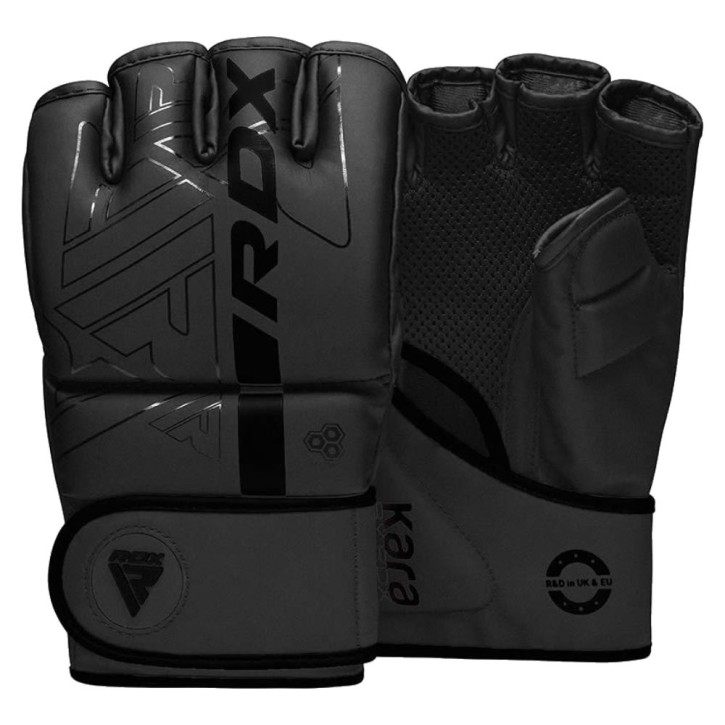 RDX Kara F6 MMA Gloves Black
