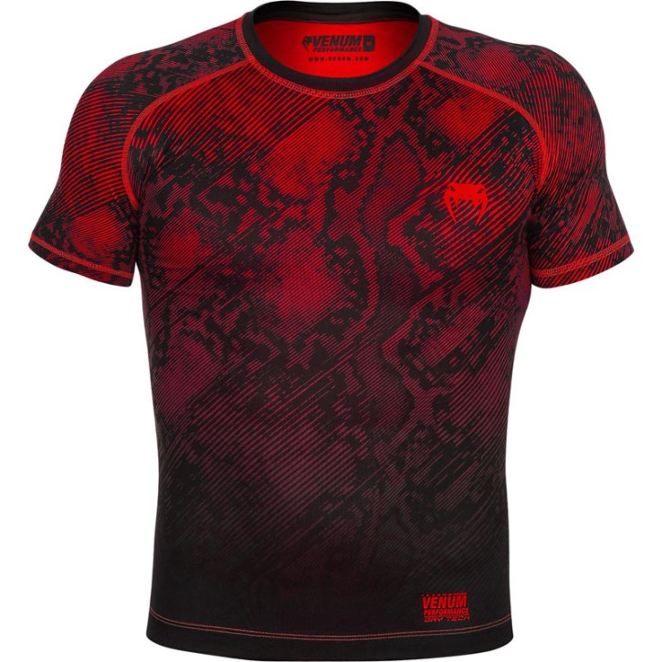Venum Fusion Compression T-Shirt SS Black Red