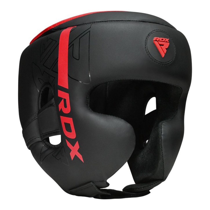 RDX Kara F6 Headguard Black Red