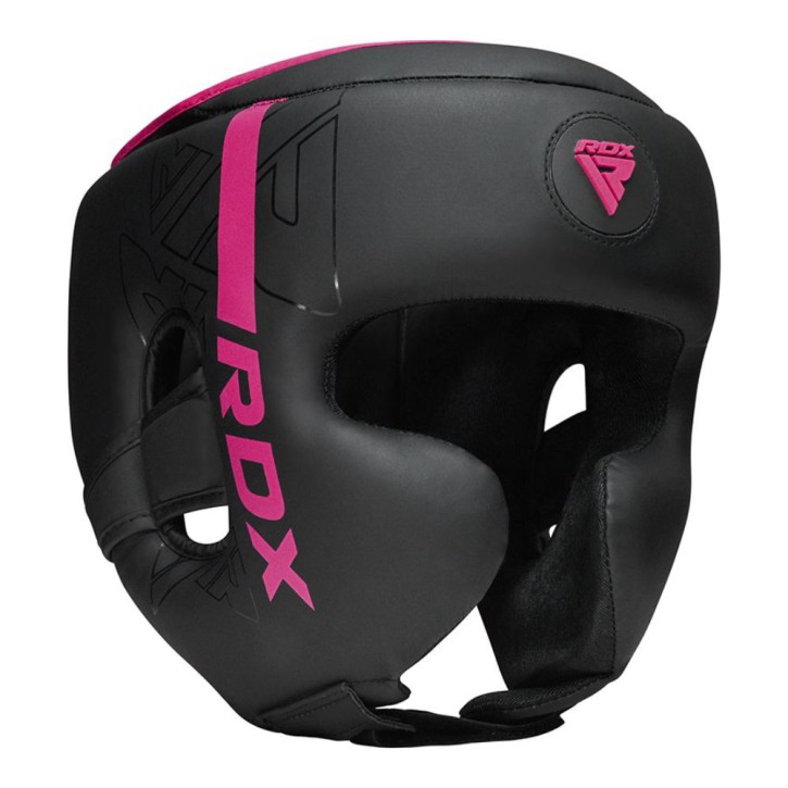 RDX Kara F6 Kopfschutz Schwarz Pink