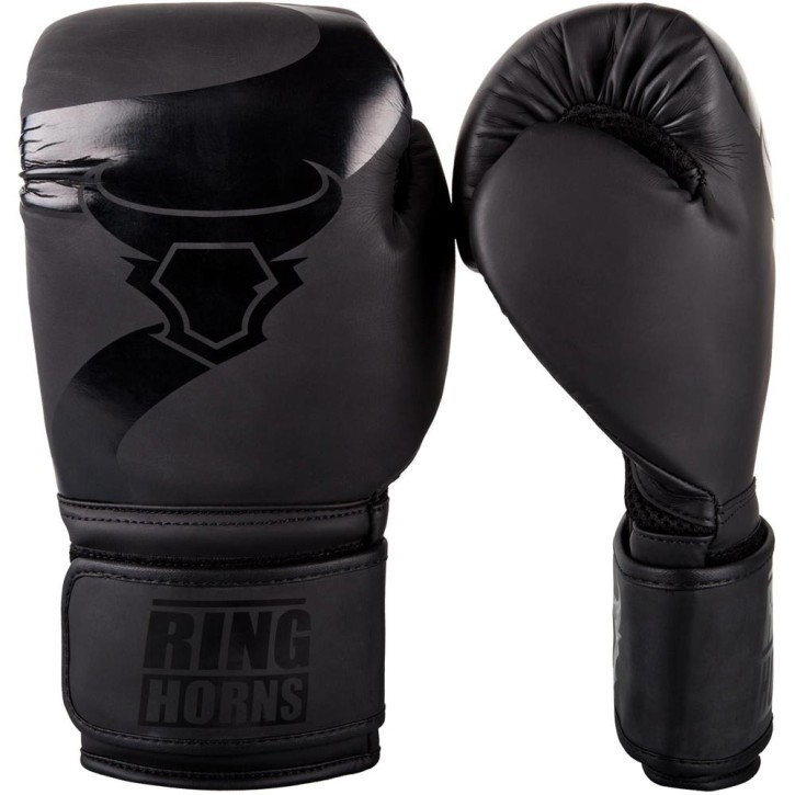 Ringhorns Charger Boxing Gloves Black Black Kids