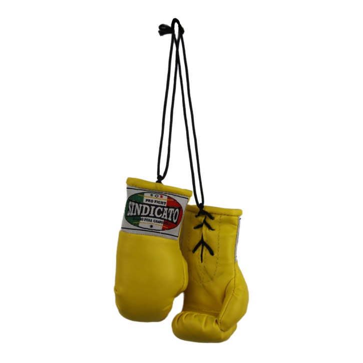 Mini Boxing Gloves Yellow