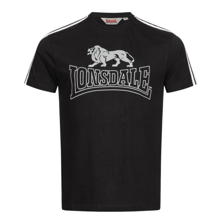 Lonsdale Piershill T-Shirt Schwarz