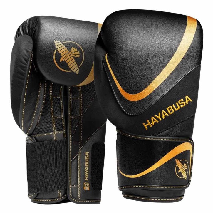 Hayabusa H5 Boxing Gloves Black Gold