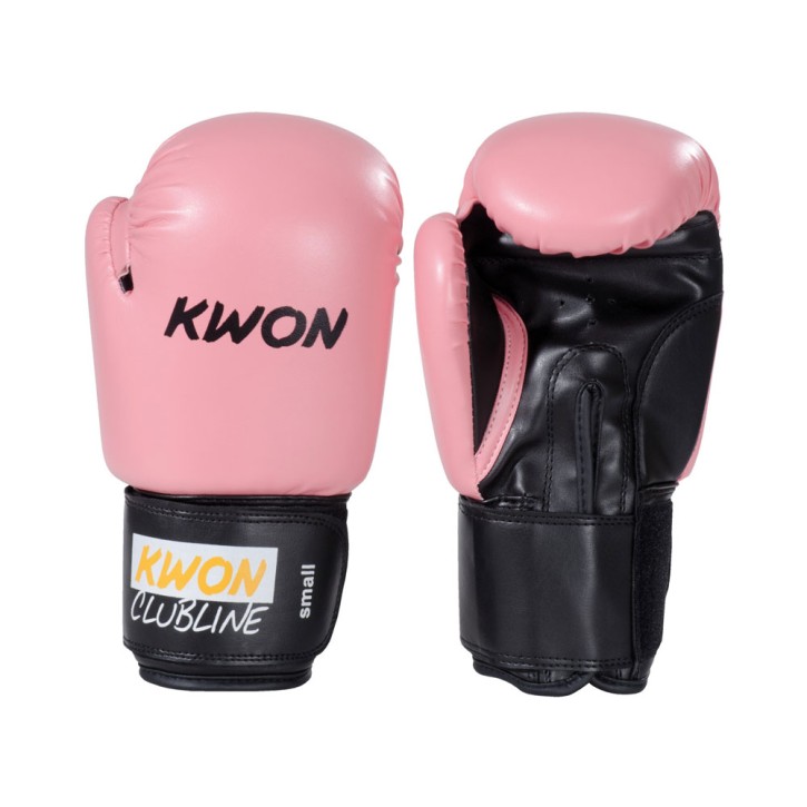 Kwon Clubline Pointer 8oz Boxing Gloves Pink