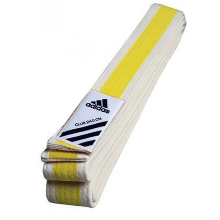 Abverkauf Adidas Club Belt White Yellow