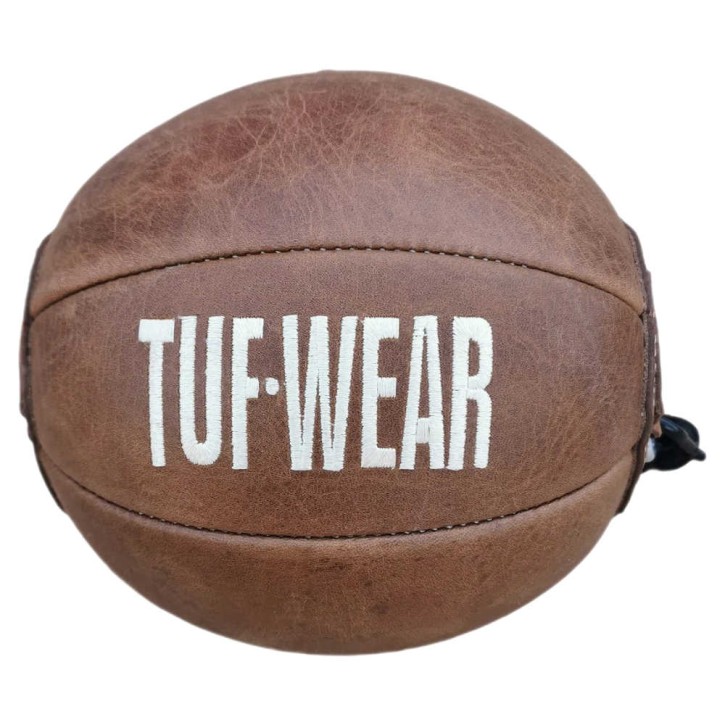 Tuf Wear Classic Double End Ball Leather Brown