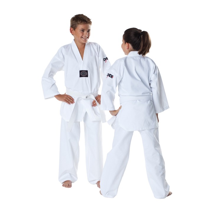 DAX Taekwondo Dobok Regular White Kids