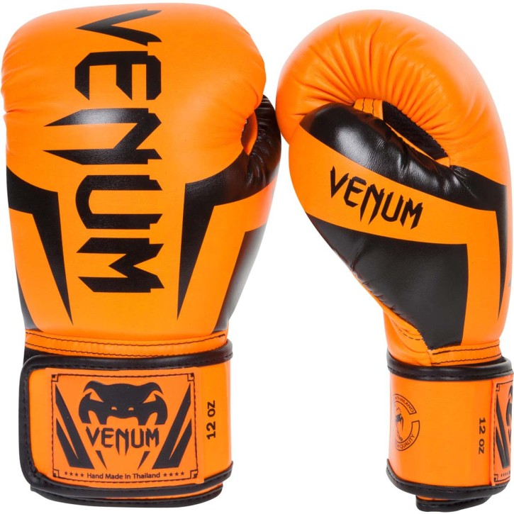 Venum Elite Boxing Gloves Orange