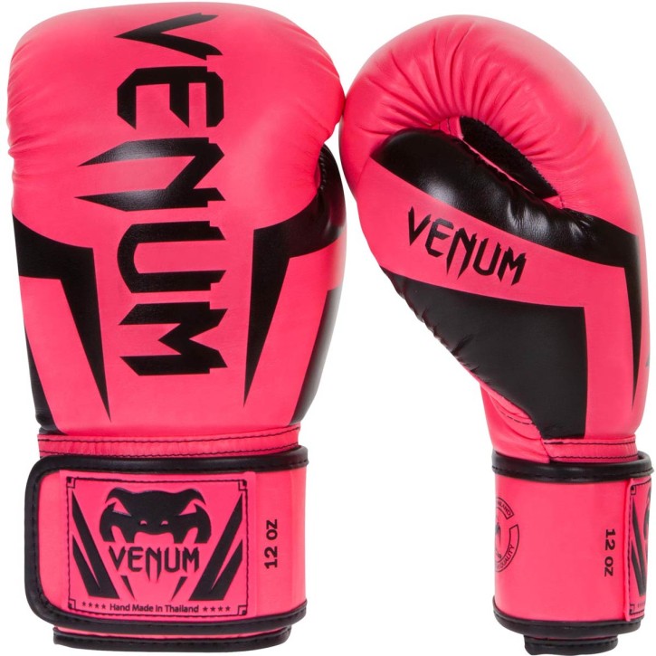 Venum Elite Boxing Gloves Pink