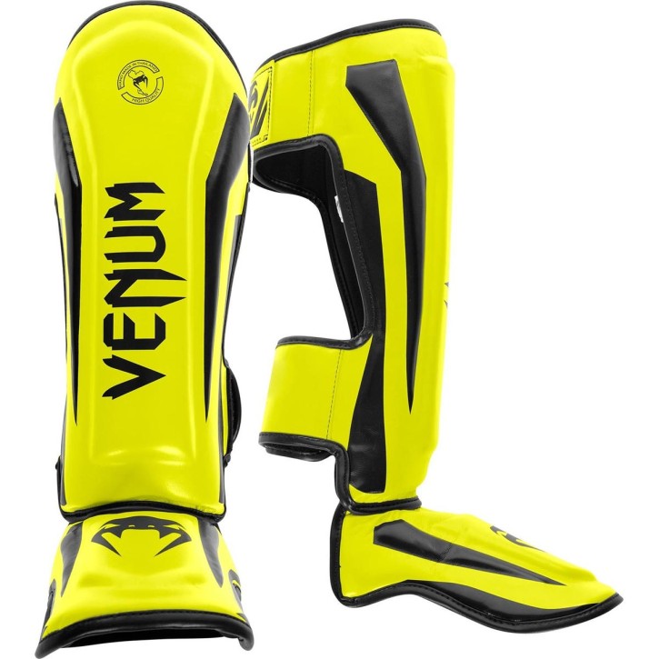 Sale Venum Elite Standup Shinguards Yellow XL