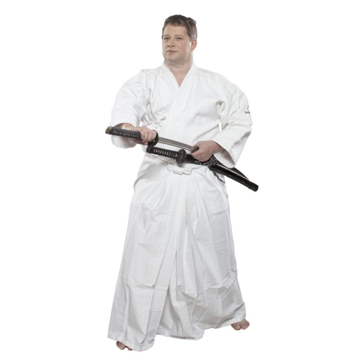 Hayashi Hakama for Kendo Aikido White