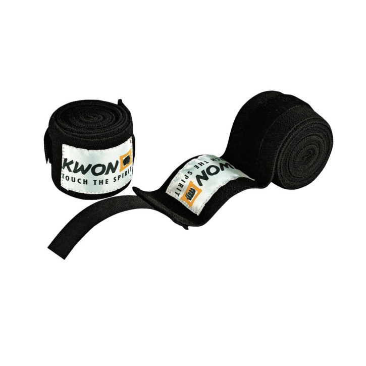 Kwon Boxbandage unelastisch 450cm Black