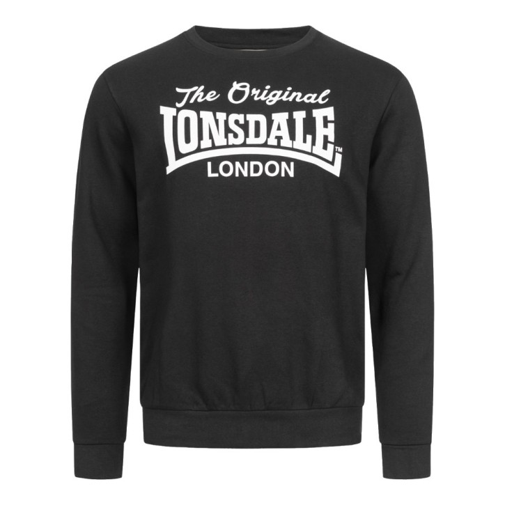 Lonsdale Burghead Sweatshirt Black