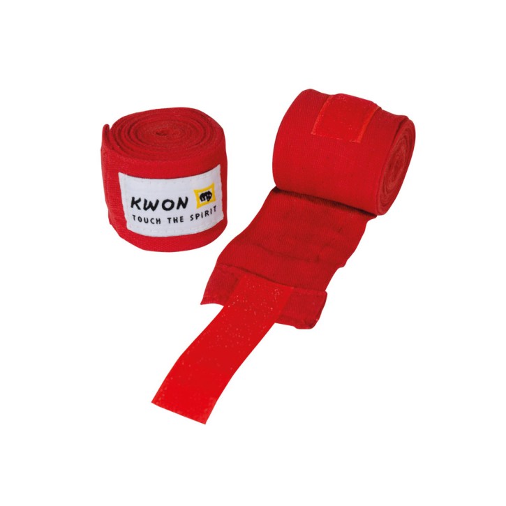 Kwon boxing bandages elastic 250cm Red