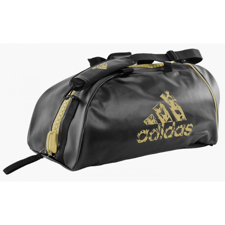 Abverkauf Adidas Training 2in1 Sporttasche Schwarz Gold