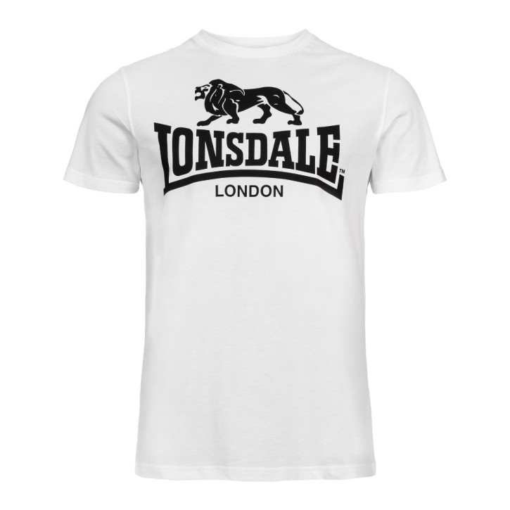 Lonsdale Logo T-Shirt Weiss