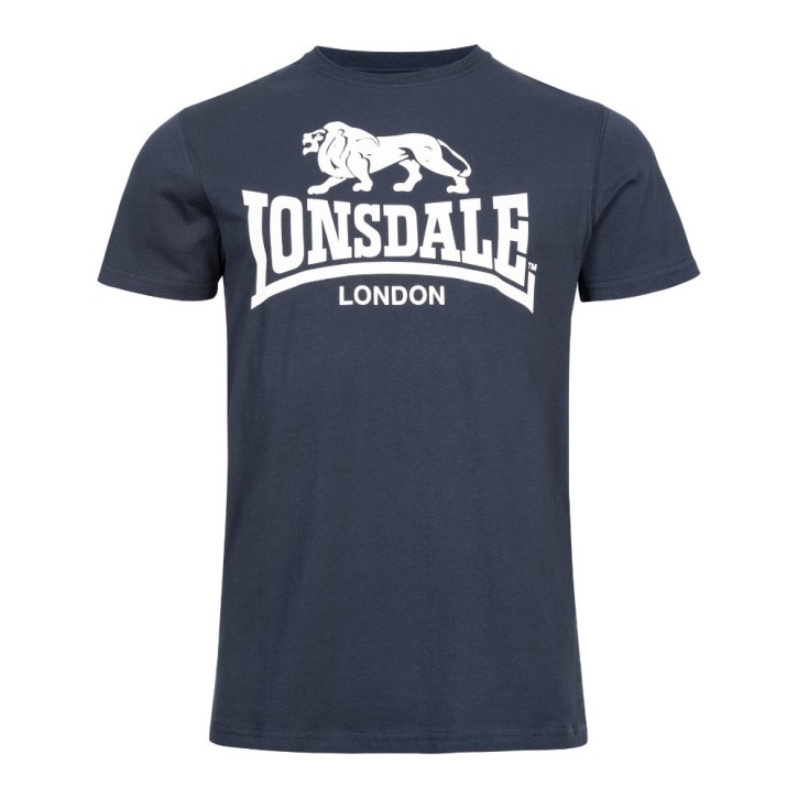 Lonsdale Logo T-Shirt Blau
