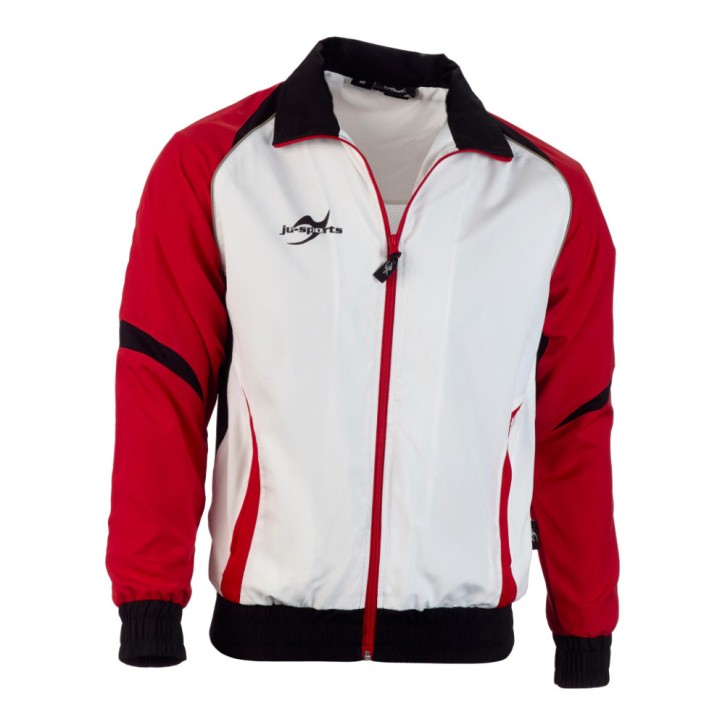 Ju-Sports Teamwear Element C2 Jacket White Red