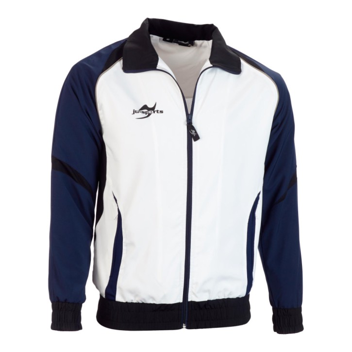 Ju-Sports Teamwear Element C2 Jacket White Navy Blue