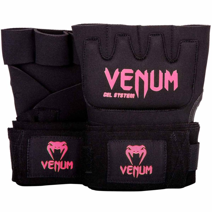 Abverkauf Venum Kontact Gel Glove Wraps Black Neo Pink