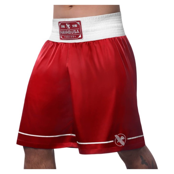 Hayabusa Pro Boxing Boxerhose Rot