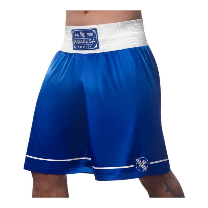Hayabusa Pro Boxing Boxerhose Blau