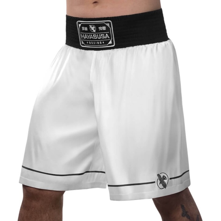 Hayabusa Pro Boxing Boxerhose Weiss