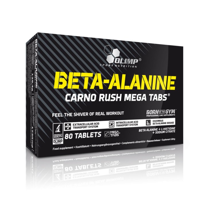 Olimp Beta Alanin Carno Rush Mega Tabs 80Tabl.