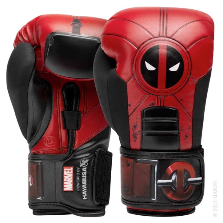 Hayabusa Marvel Deadpool Boxing Gloves Red